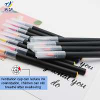 20 Assorted Colors Soft Fine Tip Watercolor Brush Markers Pens for Drawing pad